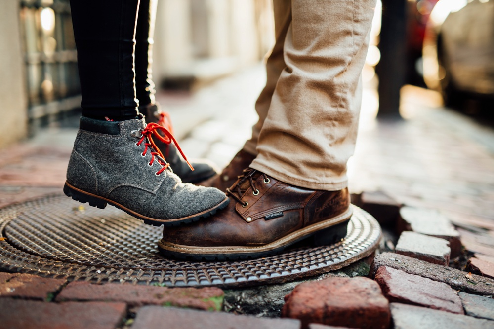 boston esplanade engagement session
